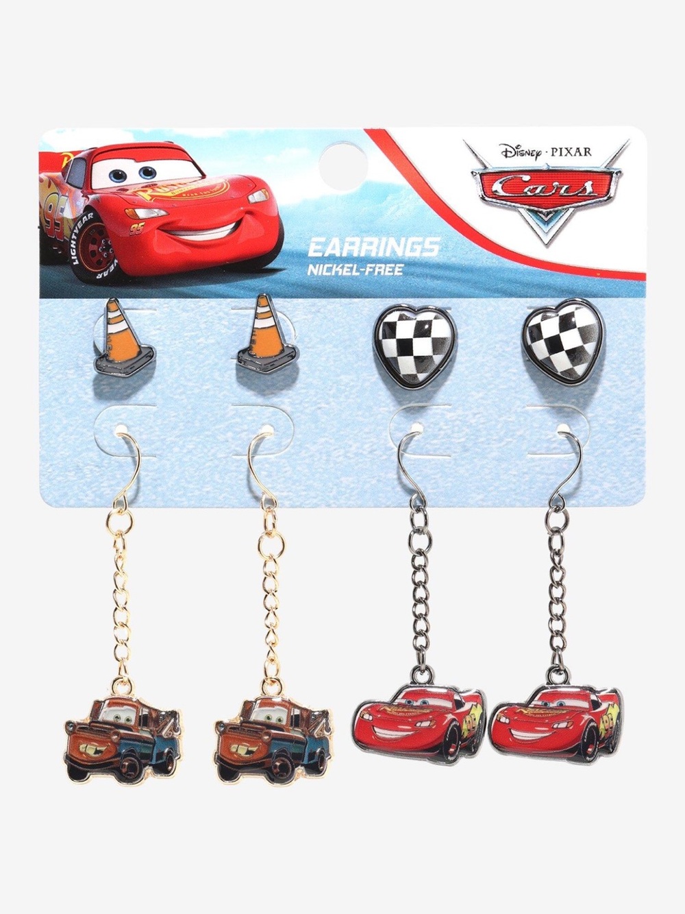 Disney Cars Earrings Set